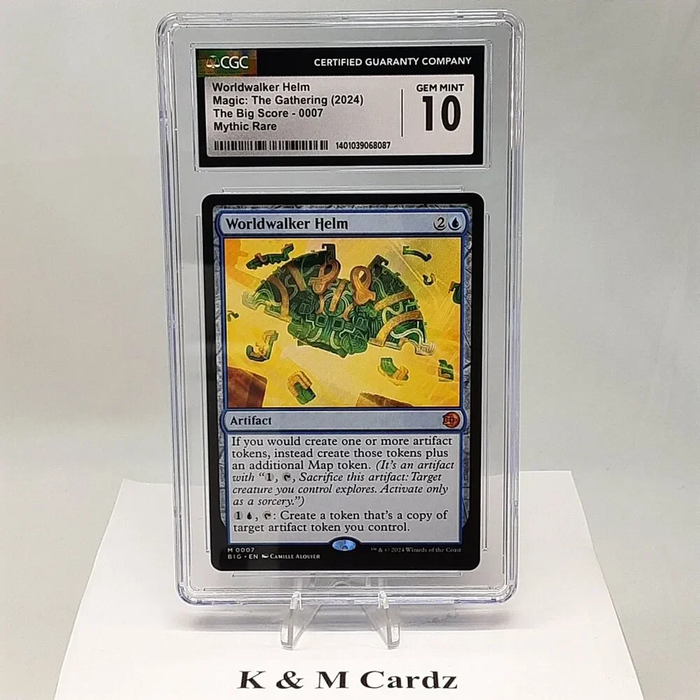 MTG - Outlaws of Thunder Junction - Worldwalker Helm - Graded CGC 10